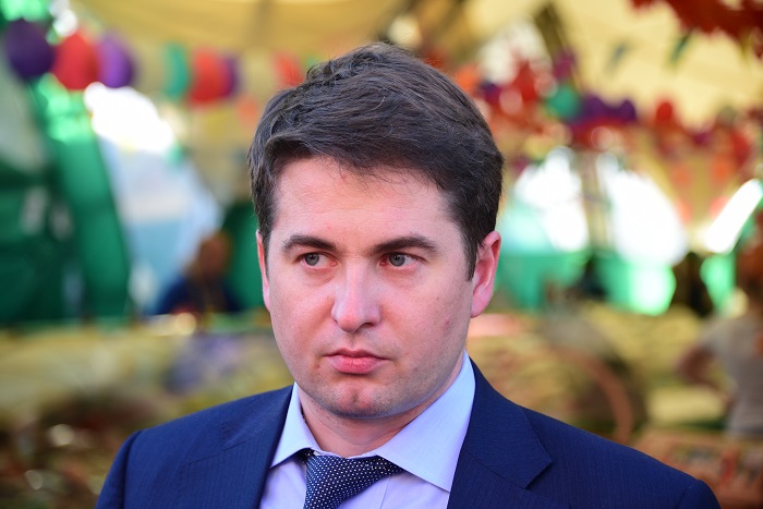 Руководитель столичного Департамента торговли и услуг Алексей Немерюк. 