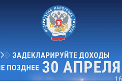 Видеоролик «Декларируйте доходы вовремя» 